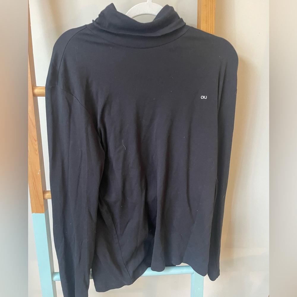 Calvin Klein Jeans Black Turtleneck Size L in Great condition